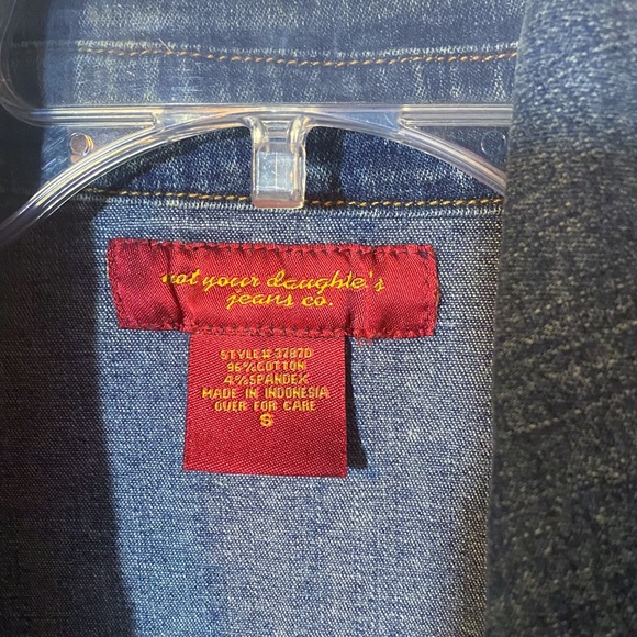 Not Your Daughters Blue denim Jean Jacket - Picture 3 of 3